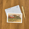 Easter Greetings Locomotive with Eggs - Postcard