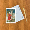 Christmas Vintage Santa - Postcard