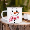 Enamelware Mugs - Snowman