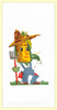 Corn Guy  Vintage-Style Flour Sack Towel 