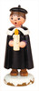 hubrig kurrende choir girl with candle 2.5 inch figurine