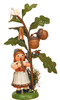 hubrig child of autumn acorn german wooden figurine with acorns