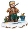 hubrig children of the winter ice fishing figurine