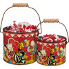 Nostalgic Valentines Tin Bucket  "SOLD OUT"
