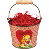 Nostalgic Be Mine Valentine Tin Bucket