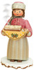 hubrig stollen girl smoker winter children pink jacket wooden tray christmas stollen erzgebirge