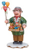 hubrig toy dealer smoker with balloons teddy locomotive winter children german erzgebirge