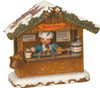 Winter's Children Bratwurst Market Booth, (Electrical) by Hubrig Volkskunst