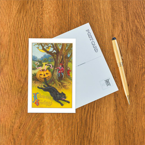 Halloween Greetings - Postcard