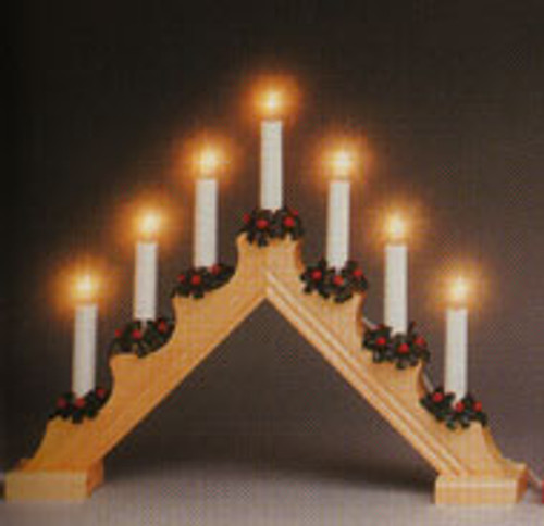 Matilda 7 Lights Candolier Natural