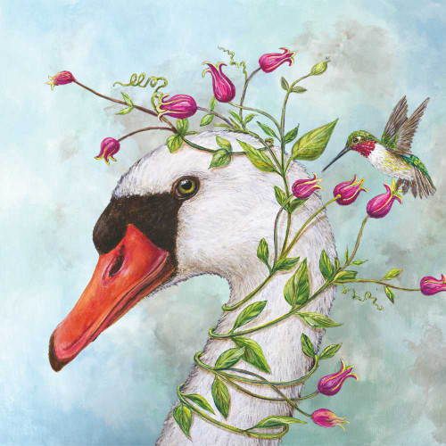 “Napkin featuring whimsical woodland animals and nature‑inspired designs.”