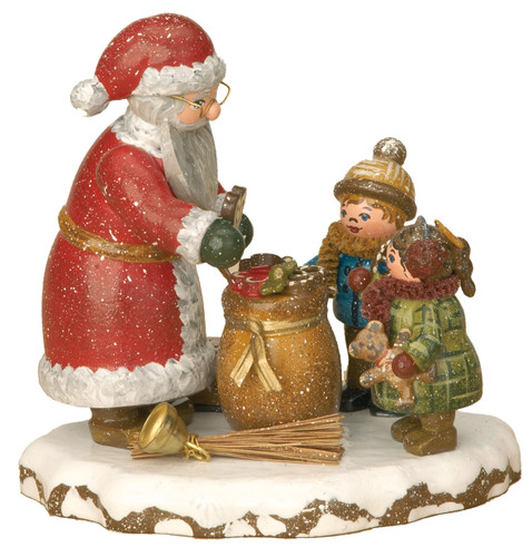 hubrig children of the winter thank you santa figurine