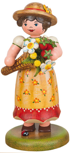 Lisa Marie with Bouquet from the Original Hubrig Country Life Collection