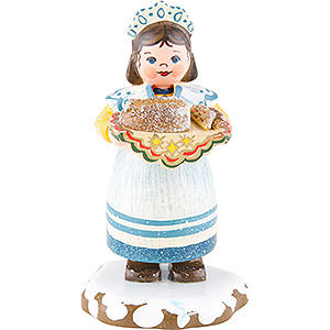 hubrig children of the winter sweet treats baker zucker bäckerin figurine