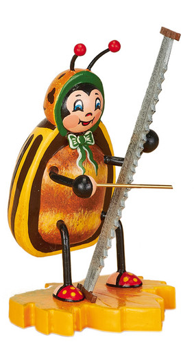 hubrig beetle band potato bug "red" playing the saw retired figurine