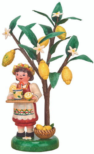 hubrig lemon tree figure of the year retired 2020 german wooden figurine