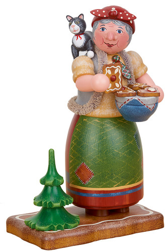 Adeline with Kitty and Gingerbread by Hubrig Volkskunst