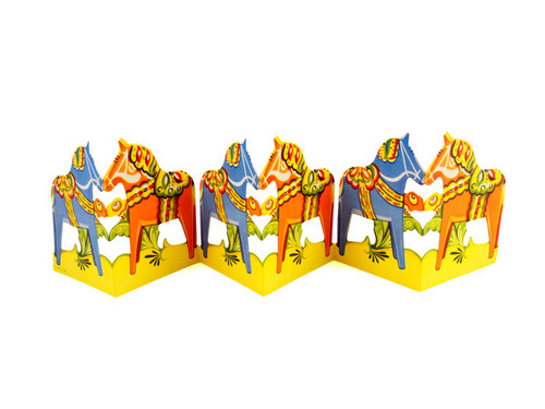 Dala Horse Large Paper Fold Out 
