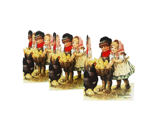 A Basket of Love Paper Fold Out