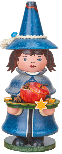 Gnome Adelheide with Baked Apple by Hubrig Volkskunst
