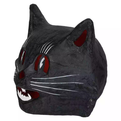 Mr. Shady Cat Luminary from the Bethany Lowe Collection (side view)