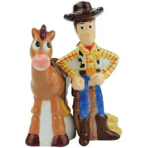 Woody and Bullseye Salt and Pepper Shakers