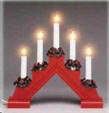 Matilda 5 light Swedish Style Electric Candolier 