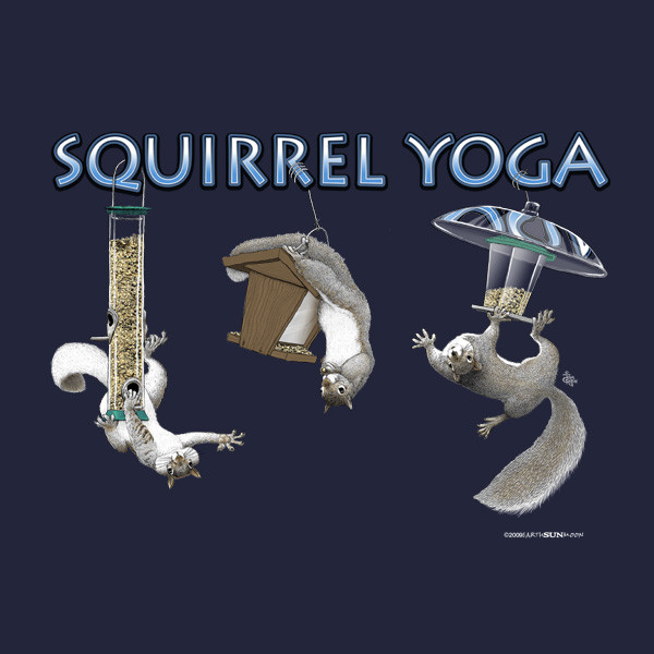 Squirrel Yoga T-Shrit