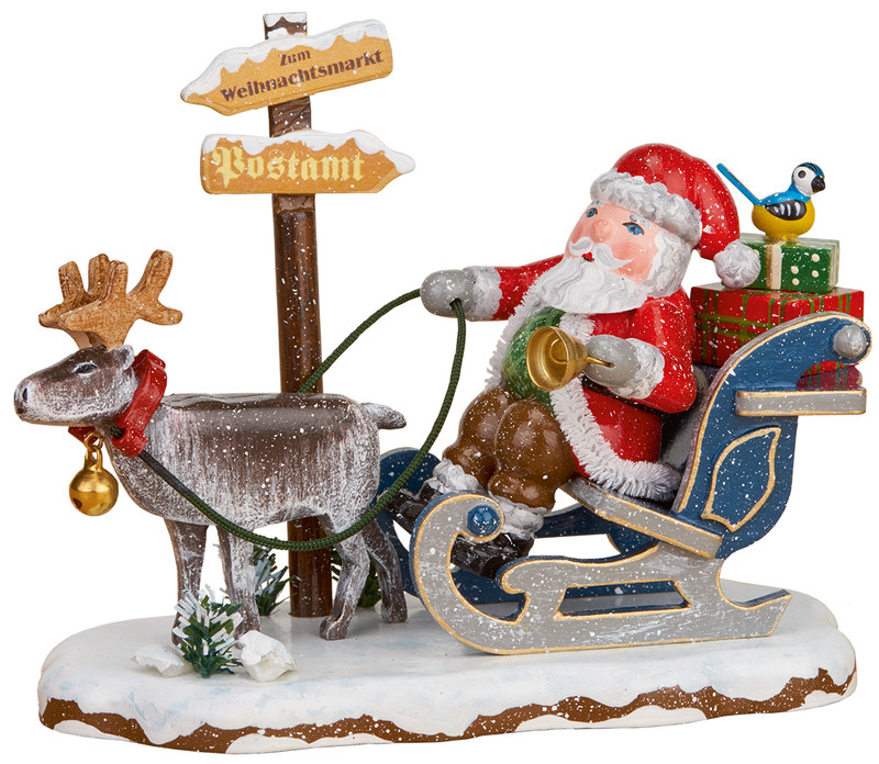 hubrig santa claus is coming to town children of the winter figurine