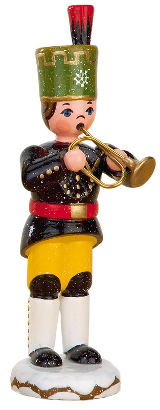 Erzgebirge Miner with Trumpet