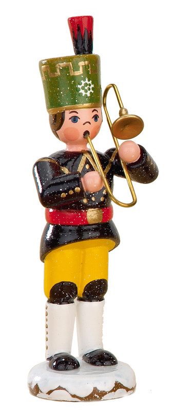 Erzgebirge Miner with Trombone