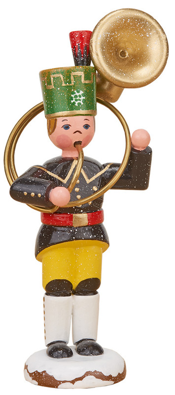 Erzgebirge Miner with Sousaphone