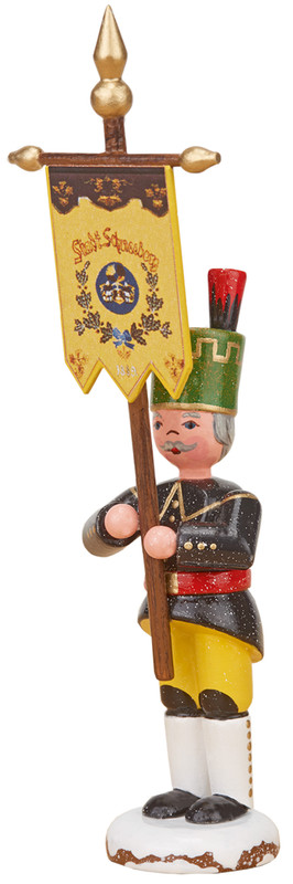 Erzgebirge Miner with Banner 