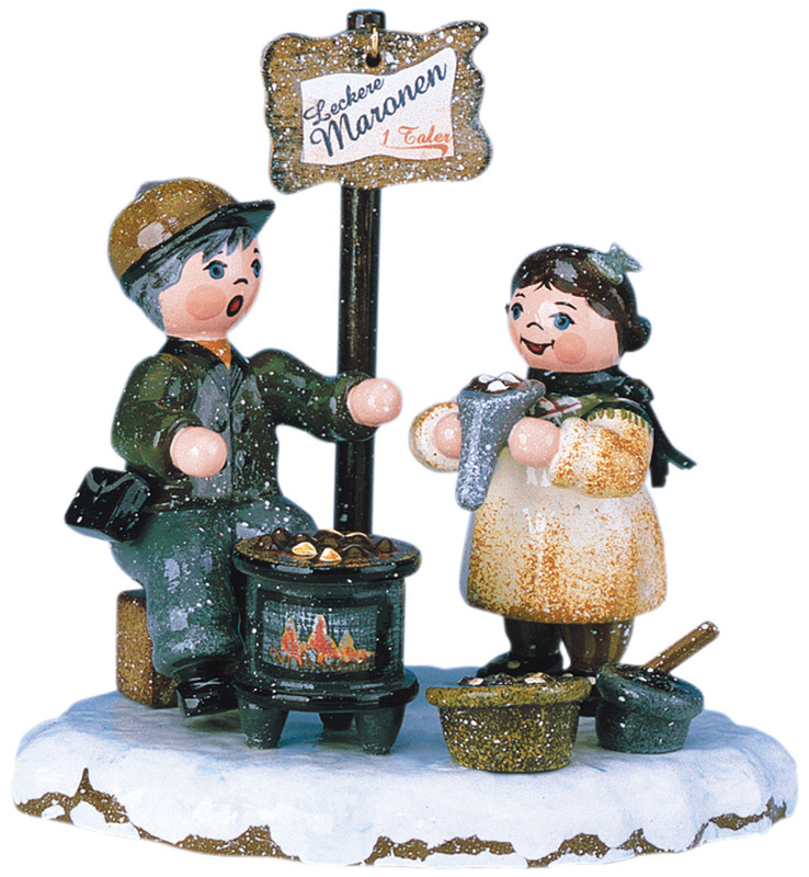 hubrig children of the winter roasted chestnuts figurine