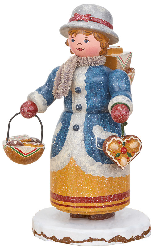 hubrig warm gingerbread for sale smoker christmas market figure german erzgebirge