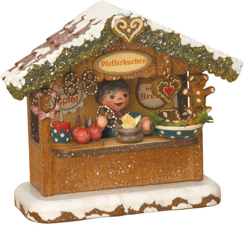 Winters Children's Gingerbread Market Booth by Hubrig Volkskunst