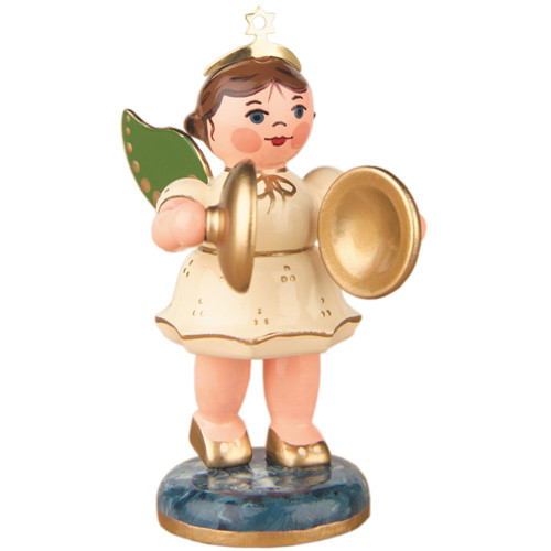2.5 inch angel band cymbals figurine by hubrig