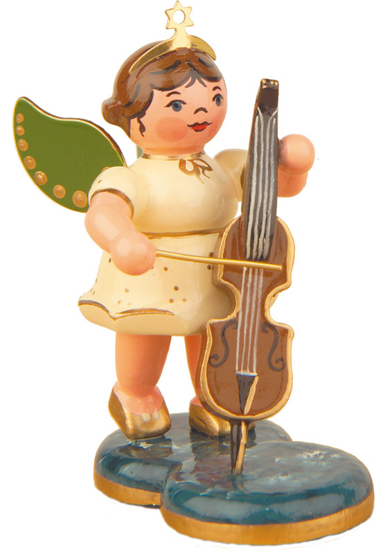 Angel with Cello, from the Original Hubrig “Silent Night,” Angel Band Collection.
