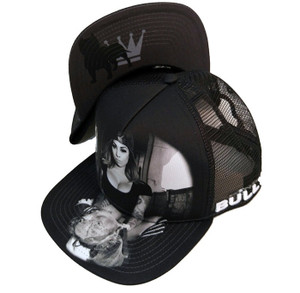 DGA King Bully Tattoo Lady Pit bull Dog Men's Ladies Snapback Cap Hat Morgan DGA King Bully Tattoo Lady Pit bull Dog Men's Ladies Snapback Cap Hat Morgan