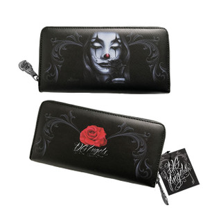 DGA Day of the Dead Homies Payasa Lowrider Women's Zipper Clutch Wallet DGA Day of the Dead Homies Payasa Lowrider Women's Zipper Clutch Wallet