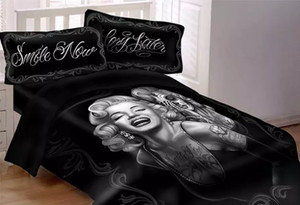 DGA Marilyn Monroe Smile Now Cry Later Day of the Dead Queen Comforter Set 3PC DGA Marilyn Monroe Smile Now Cry Later Day of the Dead Queen Comforter Set 3PC