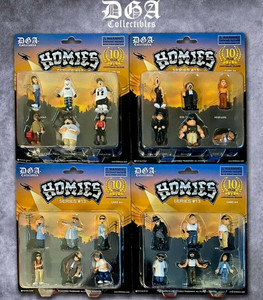 DGA HOMIES SERIES 13 24 PIECE LIMITED EDITION FIGURE COMPLETE CARD SET