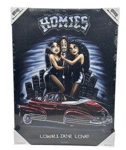 DGA Barrio Homies Chicano Canvas Wall Art Limited Edition Lowrider Love DGA Barrio Homies Chicano Canvas Wall Art Limited Edition Lowrider Love