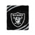 Las Vegas Raiders NFL Queen Size Raschel Plush Throw Blanket