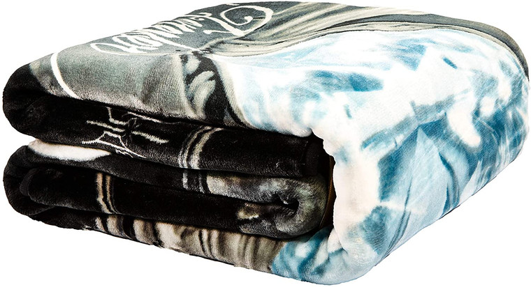 DGA Marilyn Monroe Plush Throw Queen Blanket Diamonds are Forever