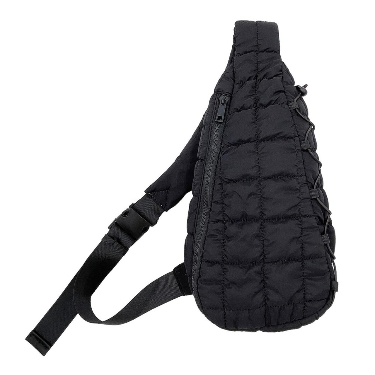 Quilted Sling Backpack - BLACK | Tillys