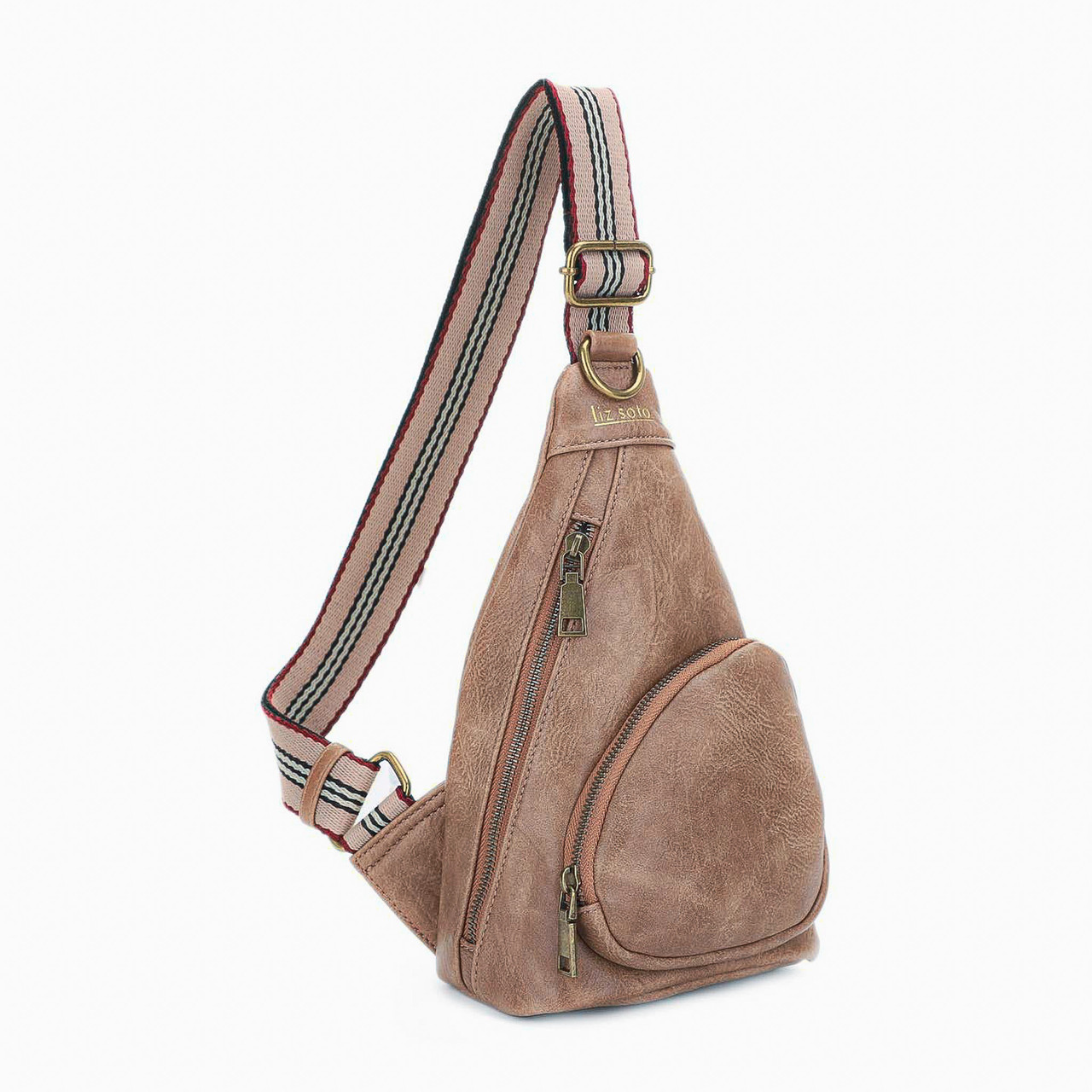 Liz Soto Lori Sling Bag - Stone