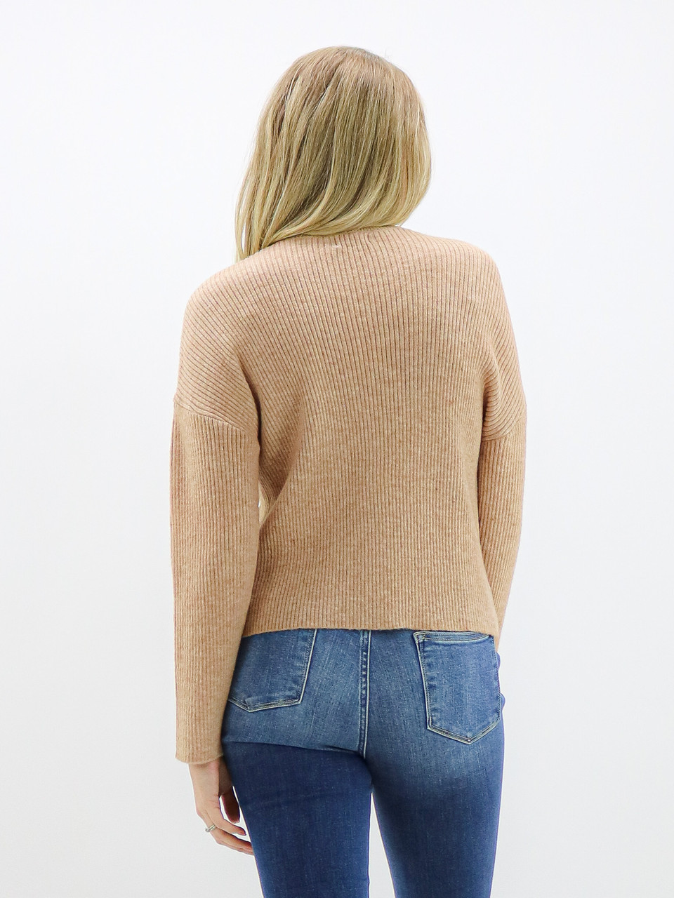 Thread & Supply Lana Sweater - Heather Mocha