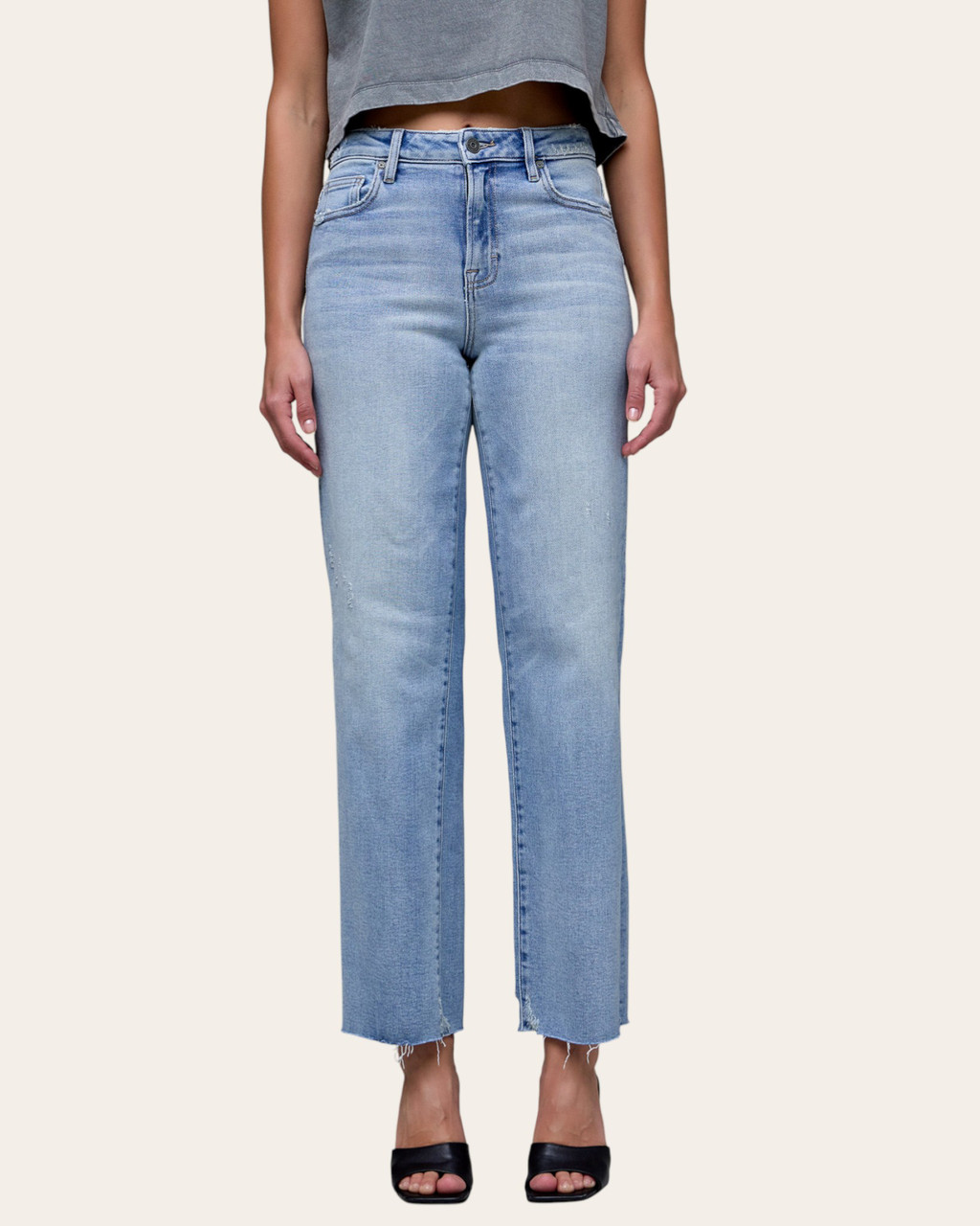 Hidden High Rise Straight Jeans (Nona) | Trendy Threads Boutique SD