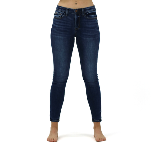 Ferney Mid Rise Skinny Jean by Judy Blue